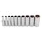 Ingersoll-Rand 10 Piece 3/8 Inch Drive Deep Socket Set - SAE 6-Pt 752050X - alternate 2